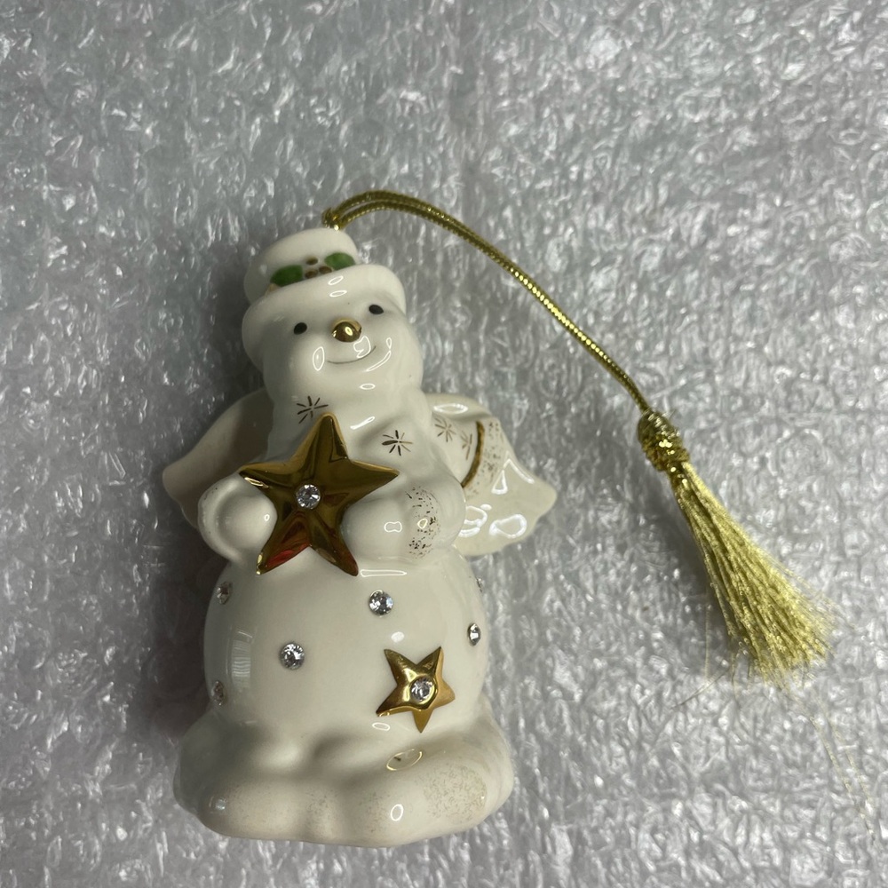 Lenox Razzle Dazzle Snowman Ornament